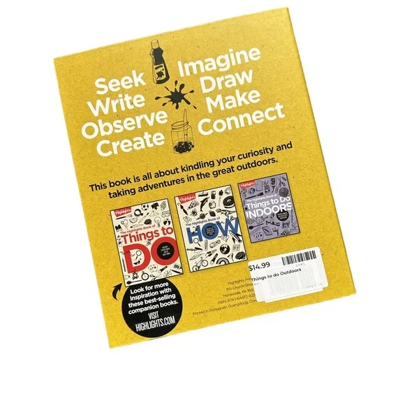 The Highlights Book of Things to Do Outdoors: Explore, Unearth, and Build… - Picture 2 of 5